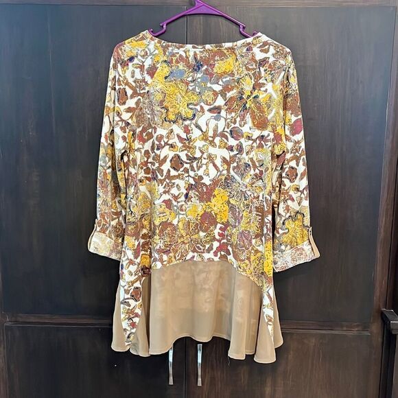 John Mark Mixed Media Sweater Size Medium - Picture 3 of 5